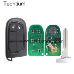 433Mhz 4A chip FCC:GQ4-54T keyless 2 button remote key for Dodge,Ram 2013-2017,Jeep 2014-2018